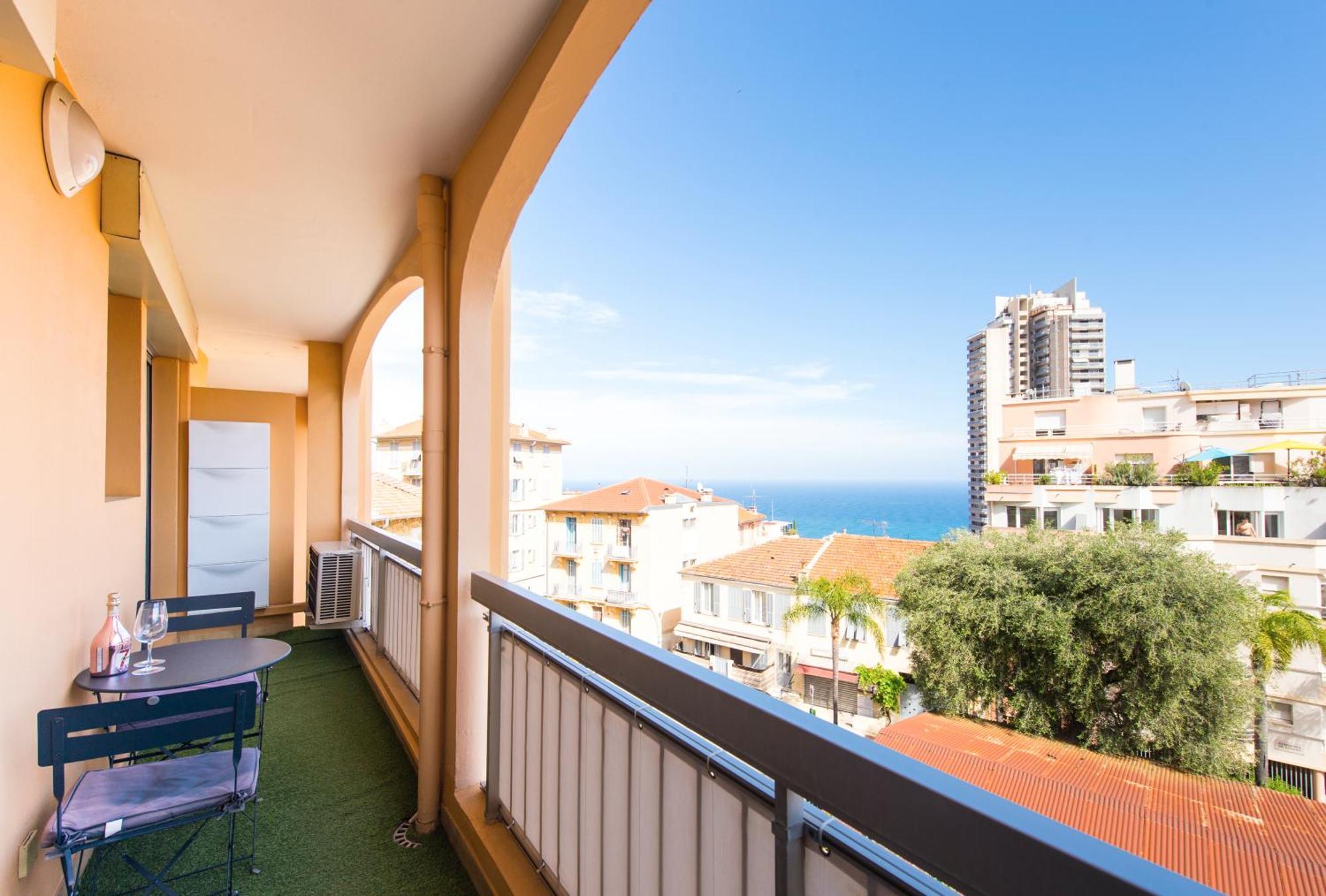 Monaco A Pied - Spacieux Appartement - Balcon - Ca Beausoleil Exterior foto